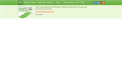 Desktop Screenshot of hortiexpo.com